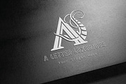 A LETTER LUXURIOUS LOGO TEMPLATE, a Branding & Logo Template by FusionadCreates (Thumbnail 1 of 7)