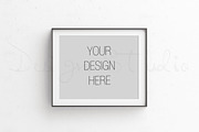 Vertical & Horizontal Black Frames, a Print Template by HisariDS Mockup Design (Thumbnail 2 of 5)