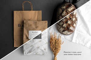 Bakery Branding Mockup Kit