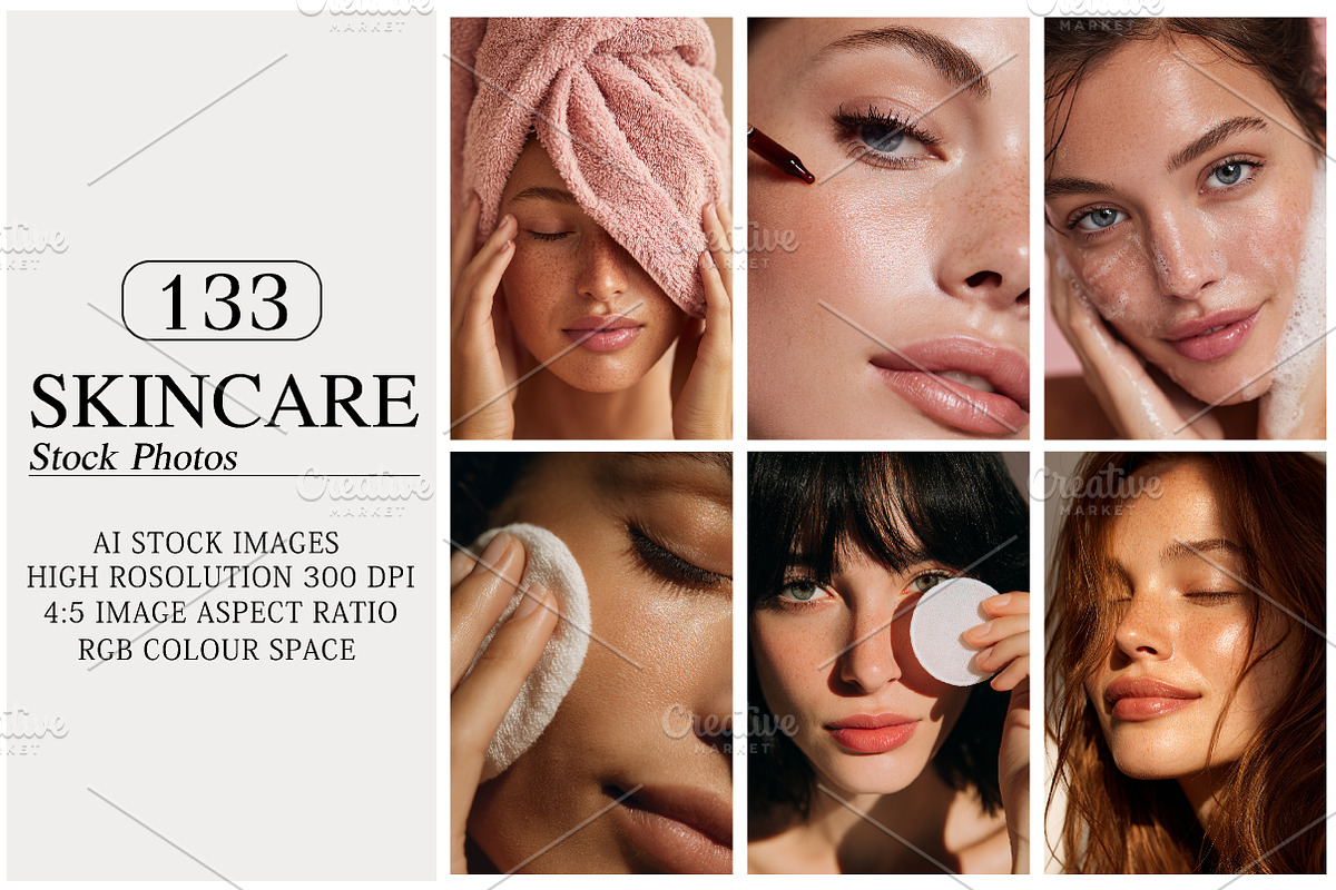 133 Skincare Stock Photos, a Beauty & Fashion Photo by Canvas Craft (Photo 1 of 6)