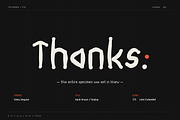 Vinew - Handwritten Display Typeface, a Handwritten Font by Lettra Studio (Thumbnail 17 of 17)