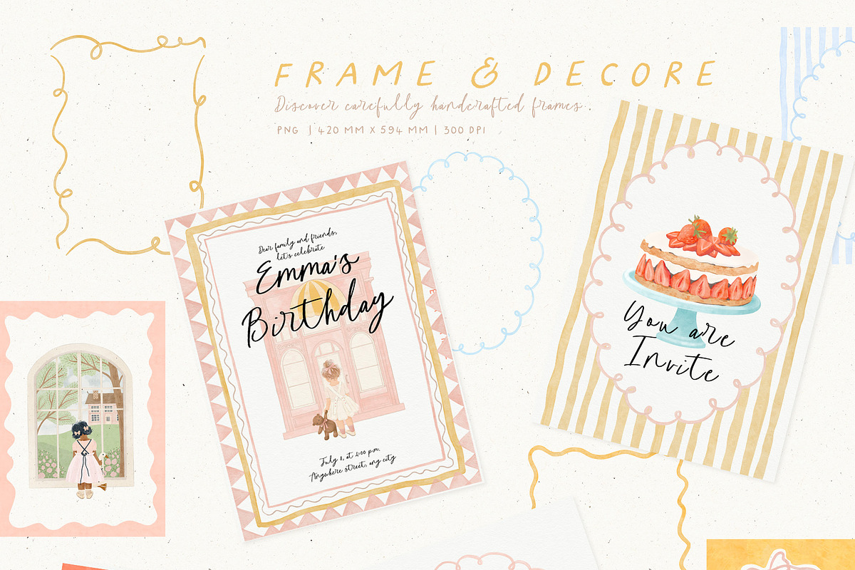 FRENCH PATISSERIE, a Food Illustration by annartdreams (Photo 5 of 10)