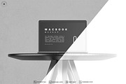 MacBook Mockups Set, a Mac Mockup by SmokyPixels (Thumbnail 6 of 6)