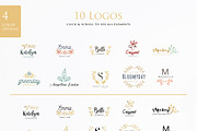 Hand Drawn Floral Elements, a Graphic by wulano (Thumbnail 4 of 8)