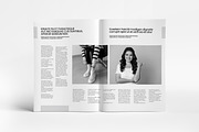 Minimal Portfolio Magazine I Canva, a Brochure Template by PixWork (Thumbnail 8 of 11)