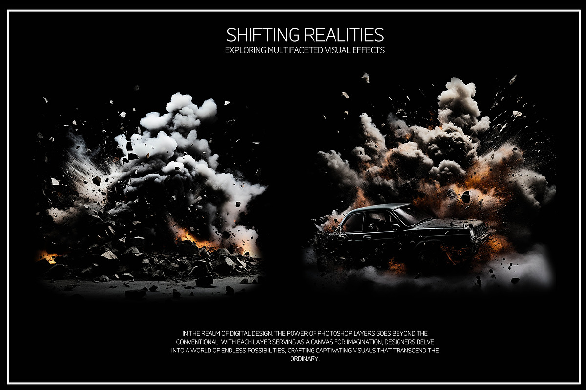 Smoke & Blast Effects Bundle, a Layer Style Add-On by ODO Visual Shop (Photo 13 of 15)