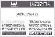 INTERDIMENSIONAL FONT, a Blackletter Font by weknow (Thumbnail 7 of 8)