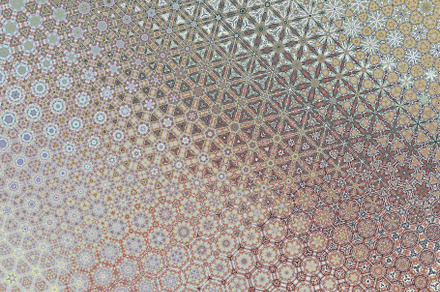 Abstract colorful geometric, an Abstract Photo by ariadna de raadt