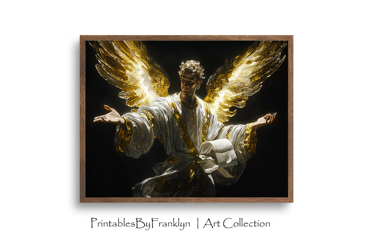 Gabriel the Messenger Art, a Person Photo by PrintablesByFranklyn (Photo 1 of 8)