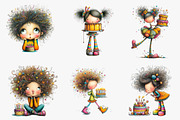 Quirky Birthday Cake clipart, an Illustration by CreationArt (Thumbnail 5 of 5)