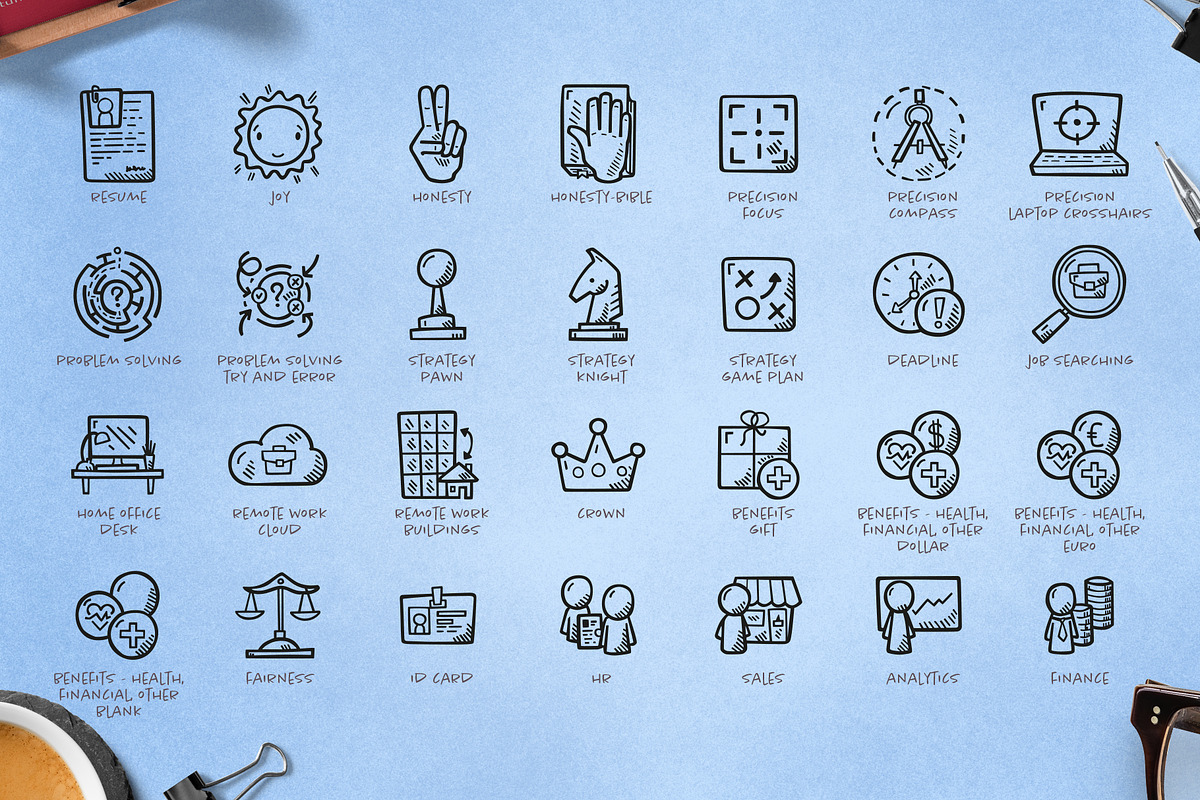 Business Icons - LITE, an Icon by Good Stuff No Nonsense (Photo 6 of 12)