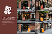 Outdoor Signature Mockup Set - Vol 2, a Household Mockup by DOBE Studio (Thumbnail 1 of 7)