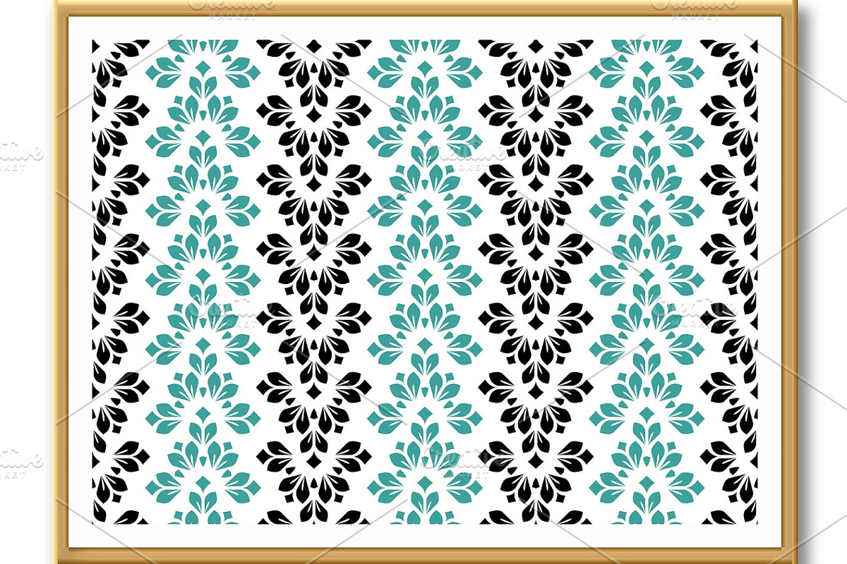 Flower geometric pattern. Seamless, a Pattern Graphic by RODINA (Photo 2 of 3)
