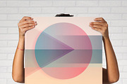Geometric cover template set., a Card Template by Rinrinnn (Thumbnail 3 of 4)