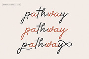 Methamory | Monoline Script Font, a Script Font by Denustudios (Thumbnail 9 of 15)