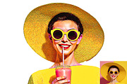 Clean Vector Cartoon FX Photoshop, an Action Add-On by Studio Retouch (Thumbnail 10 of 12)