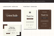 Canva Modern Branding Kit Template, a Branding & Logo Template by Branding Babe Co. (Thumbnail 5 of 9)