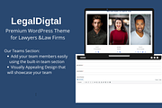 LegalDigital - Legal Wordpress Theme, a WordPress Template by MapilitMedia Inc. (Thumbnail 2 of 3)