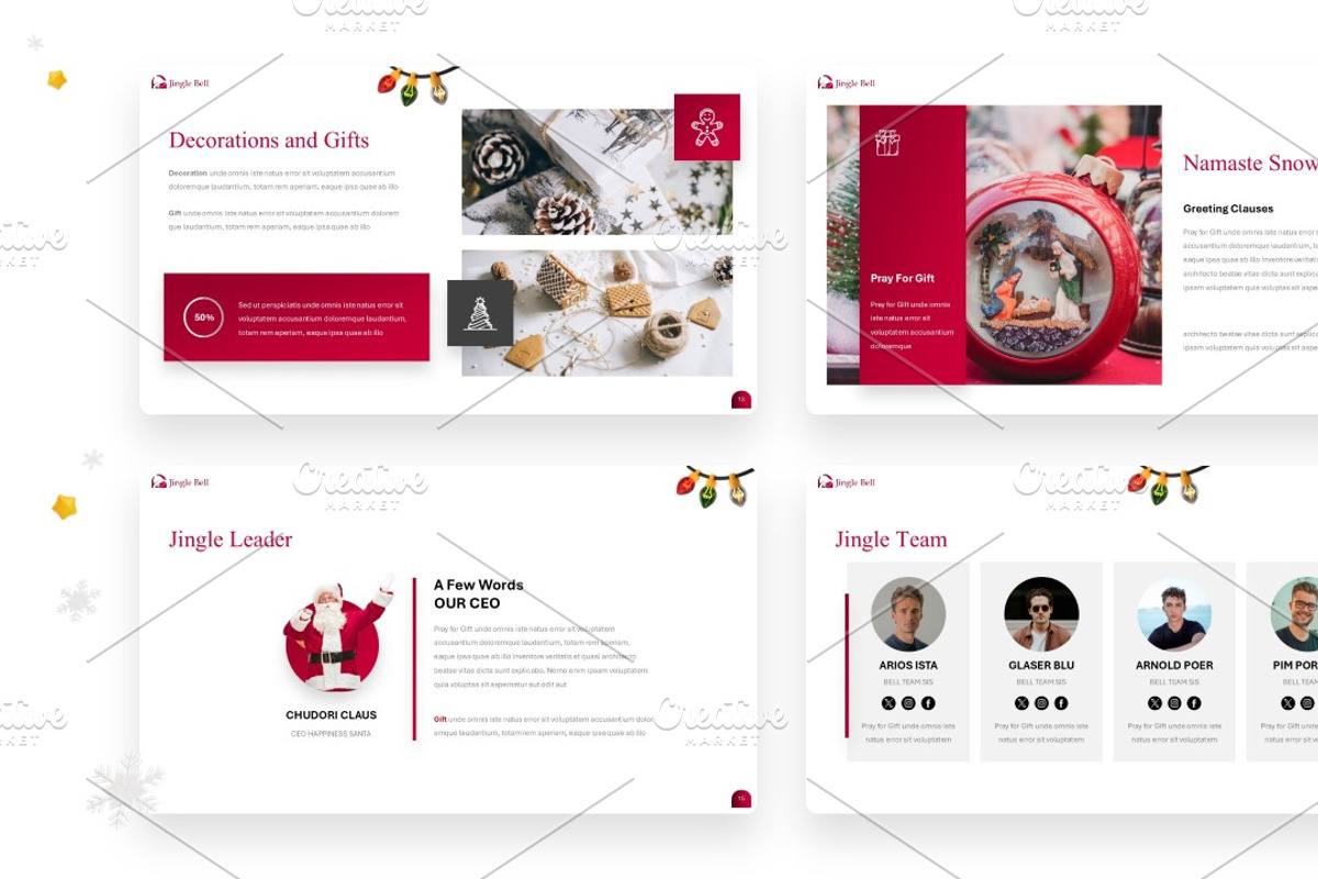 Jingle Bell Presentation, a Presentation Template by Interpitch (Photo 5 of 9)