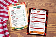 5 Food Menu Templates Canva, a Templates & Theme by TemplateCastleStore (Thumbnail 4 of 9)