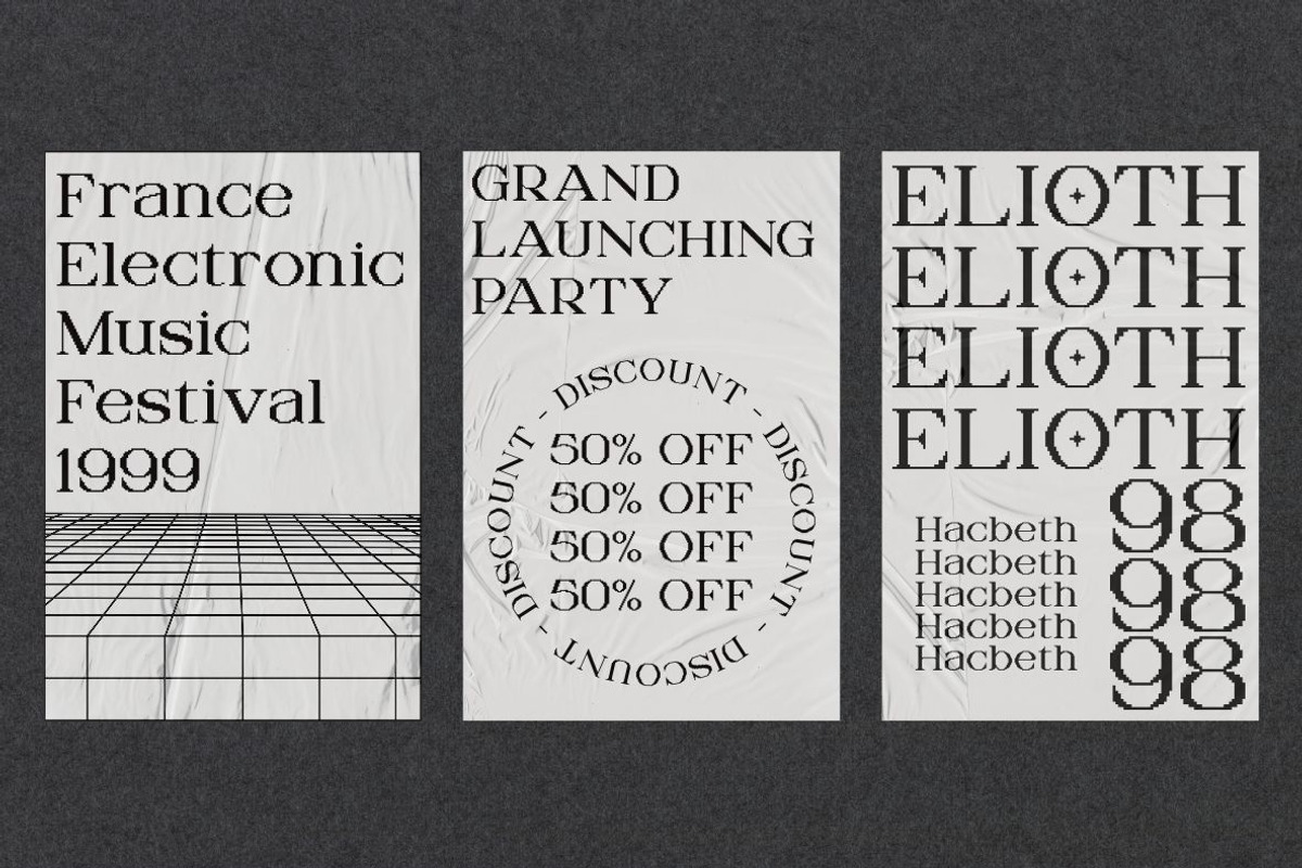 DIGITANY, a Serif Font by Bagerich Type Foundry (Photo 6 of 9)