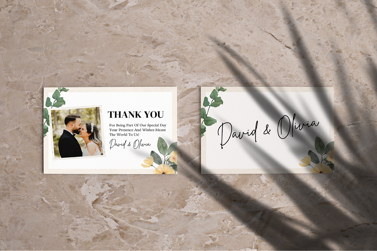 Wedding Suite Floral Canva Template, a Marketing Template by ArbaStudio (Photo 3 of 5)