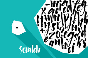 Calligraphic alphabet and pattern