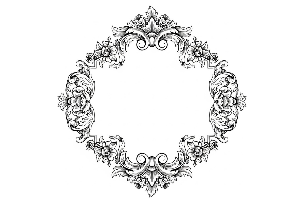 Laser Cut Frame Design SVG, a Graphic by musafir_fashion (Photo 3 of 11)