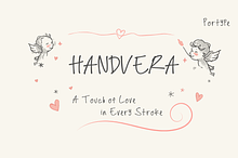 HANDVERA - Handwritten