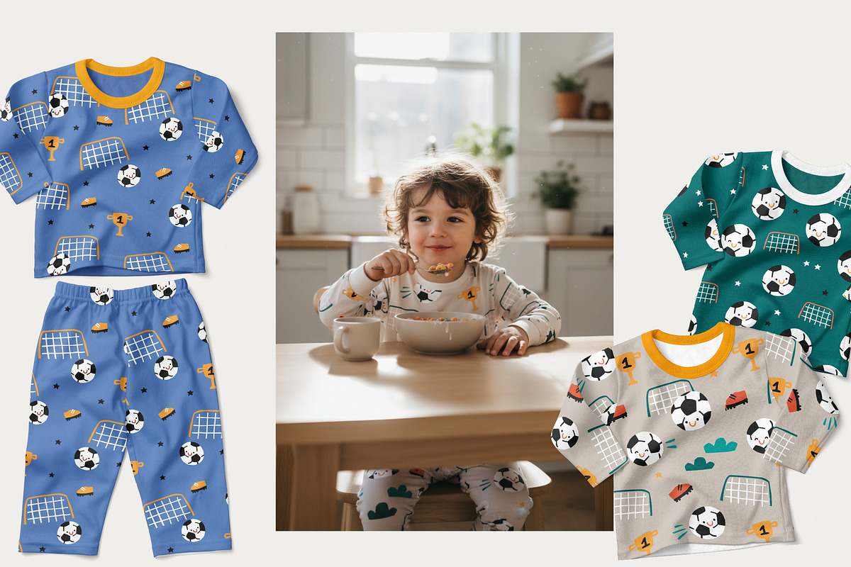 GOAL! football graphic collection, a Pattern Graphic by SurfaceStories (Photo 8 of 11)