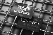 Hyperon Futuristic Geometric Font, a Sans Serif Font by Rasio Studio (Thumbnail 11 of 11)
