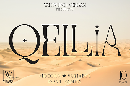 Qellia - Variable Font Family