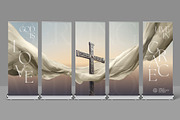 Church Roll-Up Banner Template, a Print Template by BrandPacks (Thumbnail 4 of 5)