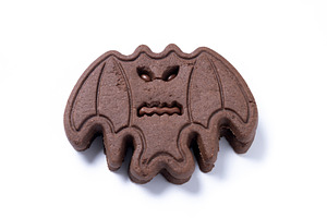 Chocolate bat cookie, a Food & Drink Photo by etorres69