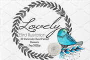 Watercolor Mega Bundle, an Illustration by Li Zamperini (Thumbnail 6 of 43)