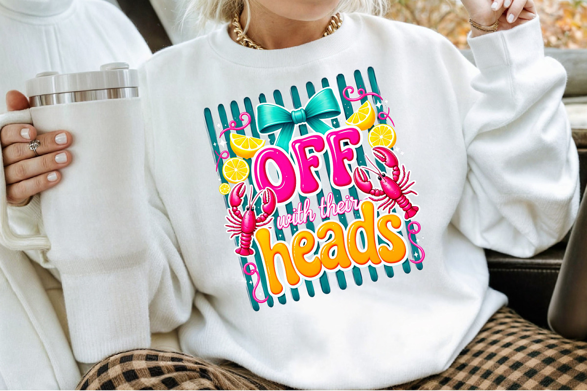 Off With Their Heads PNG, a Seasonal Illustration by Sublimation Artist (Photo 1 of 8)
