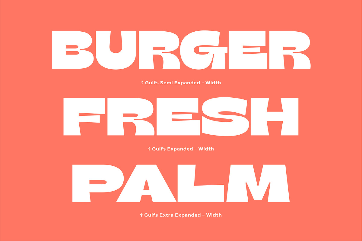 50% Gulfs Display, a Font by Sundance Tipografia (Photo 8 of 11)