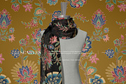 Jacobean Bloom Prints & Motifs, a Pattern Graphic by LEAFure (Thumbnail 7 of 10)