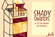 Shady Shader Brushes for Procreate, a Brush Add-On by AnniaArt (Thumbnail 1 of 8)