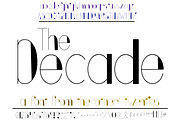 Font 1920s Decade Art Deco Vintage, a Script Font by PageLightStudios (Thumbnail 4 of 4)