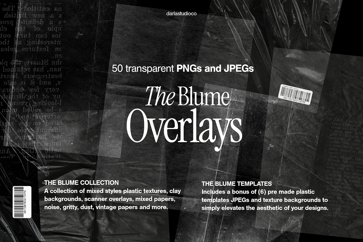 The Overlay Texture Pack PNG / JPEG, a Texture Graphic by Darla Studio (Photo 1 of 18)