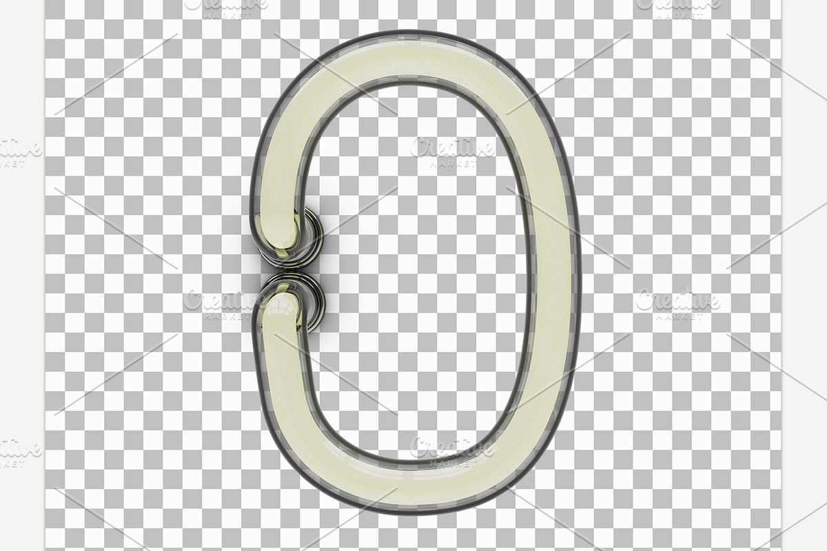 Neon tube font, an Object Graphic by 3D Graphics Shop (Photo 36 of 38)