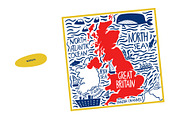 Great Britain. Hand Drawn Maps, an Illustration by Lubov Illustrations Shop (Thumbnail 10 of 10)