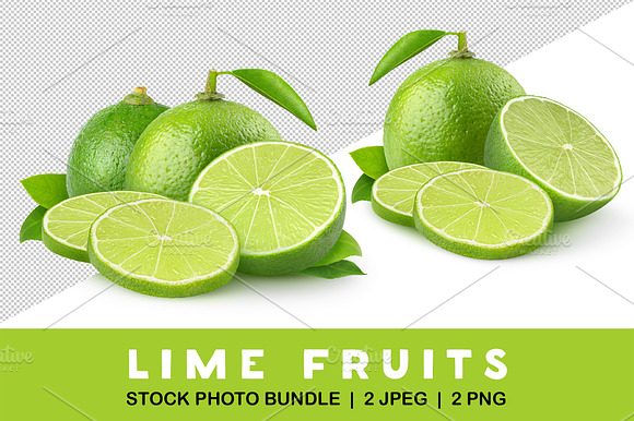 Fresh cut limes preview 5