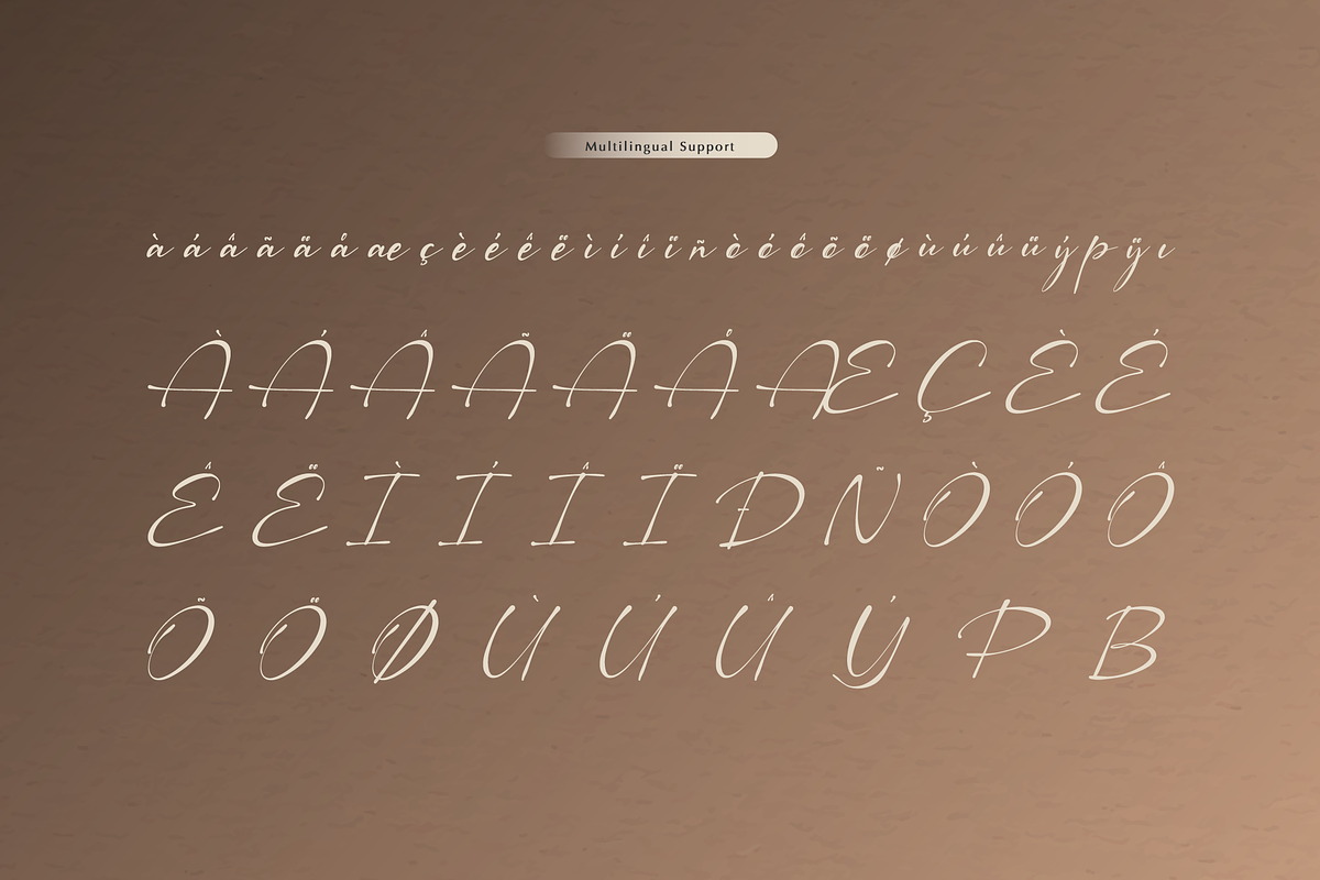 Pustaka Kinandy | Handwritten Script, a Script Font by gracetype_studio (Photo 12 of 12)