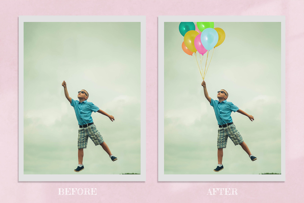 Birthday Balloon Photoshop Overlays, a Background Graphic by 3Motional (Photo 10 of 11)