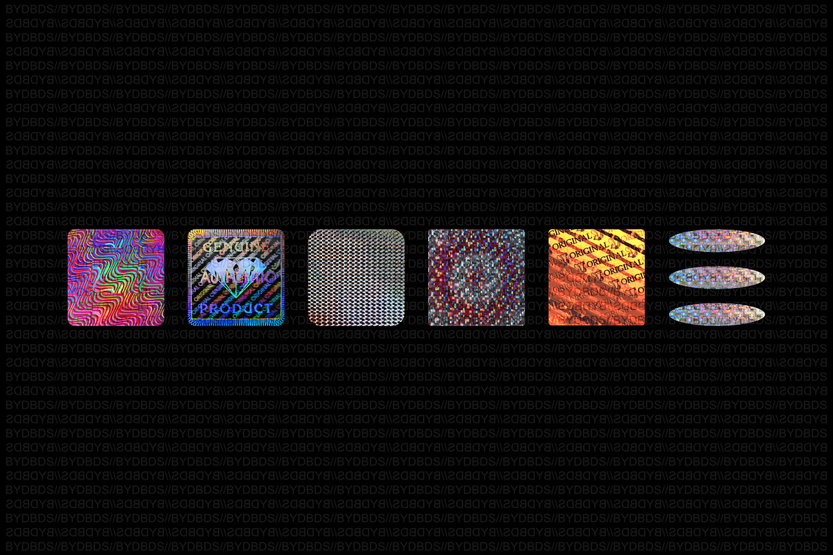 Holographic Sticker Pack, a Texture Graphic by dbdslondon (Photo 7 of 7)