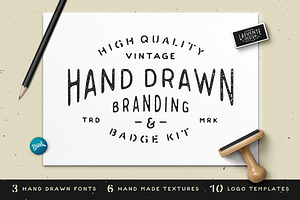 Hand Drawn Branding & Badge Kit