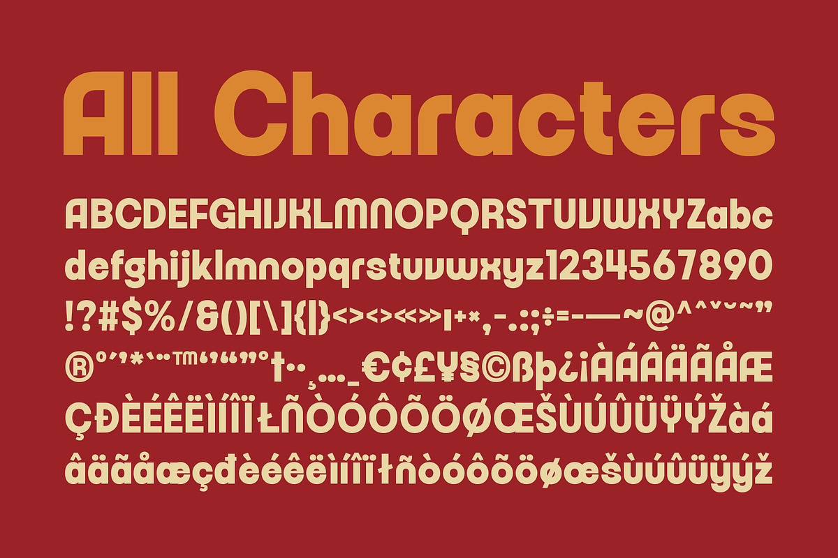 CS Maguire – Retro Font, a Sans Serif Font by Craft Supply Co. (Photo 8 of 8)