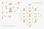 nursery woodland seamless pattern, a Pattern Graphic by Pink Studio Art (Thumbnail 3 of 5)